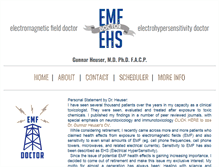 Tablet Screenshot of emfdoc.com